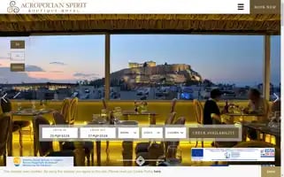 Acropolianspirithotel.com Screenshot 2024-04-25 13:30:07