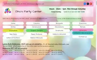 Dinospartycenter.com Screenshot 2024-05-09 10:06:23
