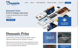 Dunamisprint.com Screenshot 2024-06-13 03:18:01