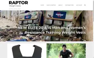 Raptorweightvests.com Screenshot 2024-05-18 20:37:15