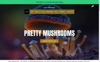 Prettymushrooms.com Screenshot 2024-05-26 16:37:23