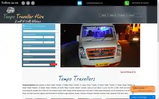 Tempotravellerhire.co.in Screenshot 2024-04-17 06:34:26