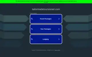 Tailormadetoursisrael.com Screenshot 2024-04-22 18:54:38