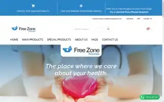 Freezonepharma.com Screenshot 2024-05-17 02:26:22