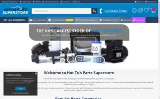 Hottubpartsuperstore.co.uk Screenshot 2024-05-10 03:20:21