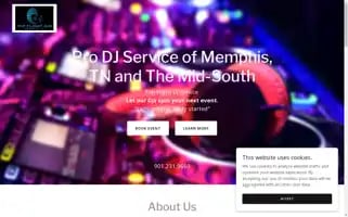 Topflightdjs.com Screenshot 2024-04-19 09:50:16