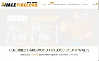 Valefirelogs.co.uk Screenshot 2024-06-14 16:32:26