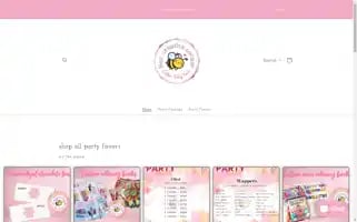 Beecreativepartyshop.com Screenshot 2024-05-04 00:07:45