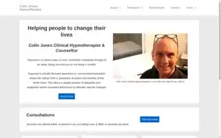Bathhypnotherapy.org.uk Screenshot 2024-07-07 15:54:13