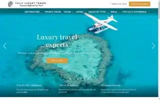 Tullyluxurytravel.com Screenshot 2024-04-15 15:52:49