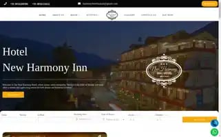 Harmonyhotelmanali.com Screenshot 2024-04-23 19:42:46