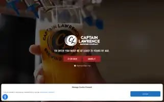 Captainlawrencebrewing.com Screenshot 2024-06-13 20:21:38