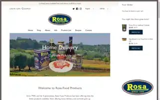 Rosafoods.com Screenshot 2024-05-05 21:25:29
