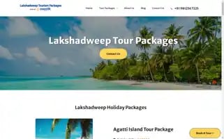 Lakshadweeptourismpackages.com Screenshot 2024-04-19 09:01:53