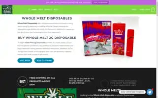 Wholemeltdisposables.net Screenshot 2024-05-29 10:09:38