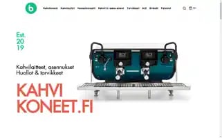 Kahvikoneet.fi Screenshot 2024-05-03 10:49:53