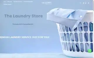 Thelaundrystore.com.sg Screenshot 2024-05-21 20:03:59