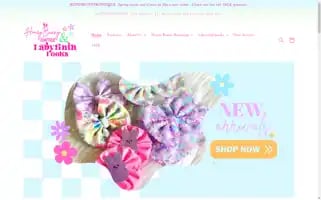 Honeybunnybowtique.com Screenshot 2024-04-14 13:52:09
