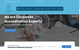 Worldwideaccreditations.com Screenshot 2024-05-22 20:12:23