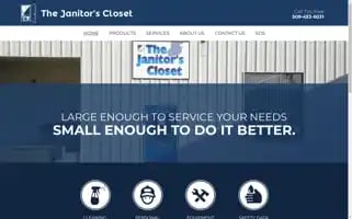 Thejanitorscloset.com Screenshot 2024-05-16 20:59:09
