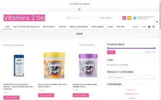 Vitamins2go.co.uk Screenshot 2024-05-28 16:42:10