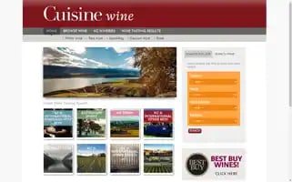Cuisinewine.co.nz Screenshot 2024-06-30 14:55:49