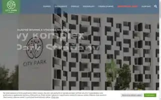 Cityparkstranany.sk Screenshot 2024-07-10 08:15:32