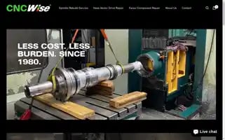 Cncwise-repair.com Screenshot 2024-05-03 21:12:01