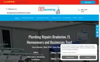 Ltplumbingllc.com Screenshot 2024-07-06 16:03:27