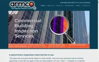 Armco-inspections.com Screenshot 2024-05-15 12:16:12