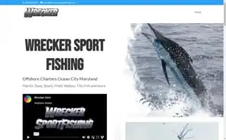 Wreckersportfishing.com Screenshot 2024-07-04 17:00:33