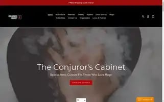 Conjurorscabinet.com Screenshot 2024-05-04 03:06:02