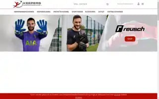Keepershandschoenen-shop.nl Screenshot 2024-07-08 15:56:01