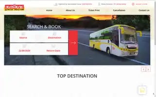 Shreeramrajtravels.in Screenshot 2024-04-22 13:28:21