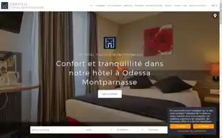 Timhotel-paris-odessa-montparnasse.fr Screenshot 2024-04-26 20:13:14