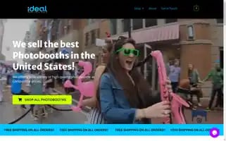 Idealphotoboothsupply.com Screenshot 2024-05-25 06:55:03