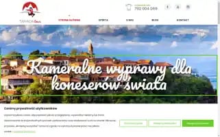 Tamadatour.pl Screenshot 2024-04-22 20:31:45