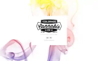 Coloradocannabiscompany.com Screenshot 2024-06-12 06:41:21