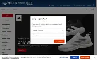 Tenniswarehouse-europe.com Screenshot 2024-05-14 06:30:18