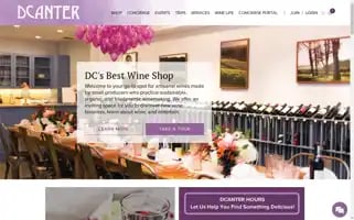 Dcanterwines.com Screenshot 2024-06-27 11:05:00