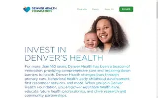 Denverhealthfoundation.org Screenshot 2024-05-09 09:22:38