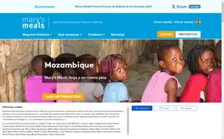 Marysmeals.es Screenshot 2024-07-04 09:14:44