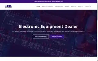 Mhzelectronics.com Screenshot 2024-05-12 22:42:50