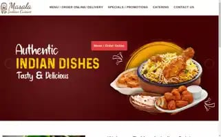 Masala-indiancuisine.com Screenshot 2024-07-05 07:55:00