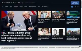 Martinsvillebulletin.com Screenshot 2024-05-12 21:03:53