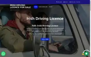 Irishdrivinglicenseforsale.com Screenshot 2024-06-18 21:10:35