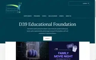 D39foundation.org Screenshot 2024-07-03 11:28:18
