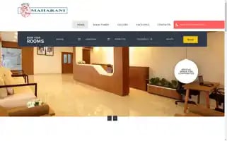 Maharanihotelpala.com Screenshot 2024-04-25 10:14:15