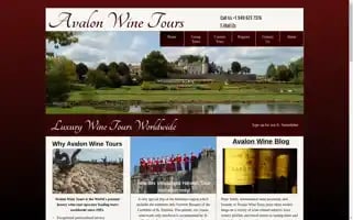 Avalon-tours.com Screenshot 2024-04-18 17:08:07