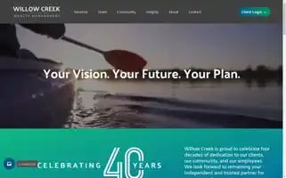 Willowcreekwealth.com Screenshot 2024-06-16 07:26:41